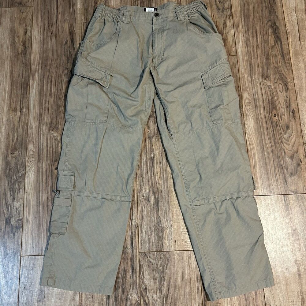 EOTAC Operator Grade Tactical 201 Khaki Tan Pants Ripstop 36 x 32 Medium Cargo